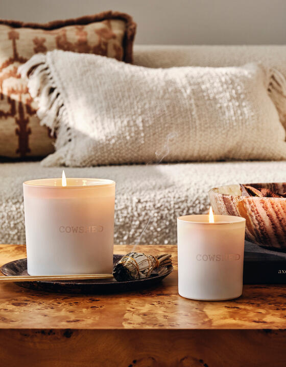 Soy Wax Scented Candles Cowshed